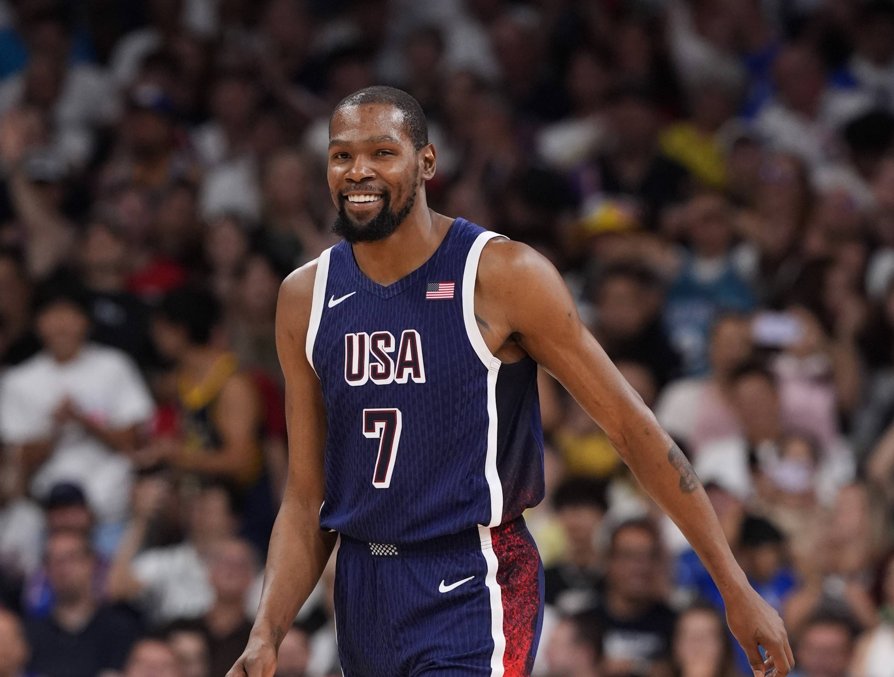 湖人绝地反击南韩男篮，杜兰特爆发神勇